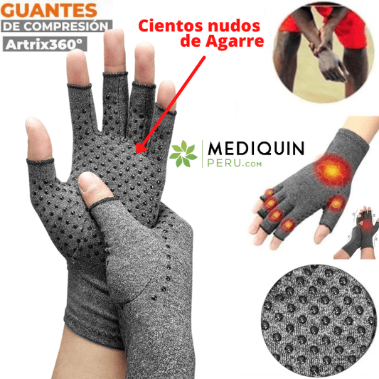 Guantes de compresión - Artrix360 ( 1 Par ) - Mediquinperu🇵🇪