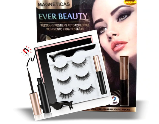 Ever Beauty® - Pestañas Magneticas Profesional