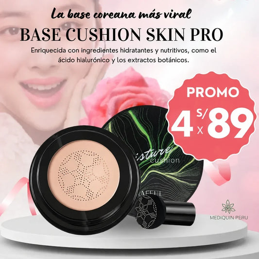 Base Cushion Skin Pro promoción 4 por S/89 - Mediquin Perú