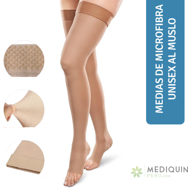 Medias de Compresión (20-30mmHg) / Microfibra | imagen principal | Mediquin Perú