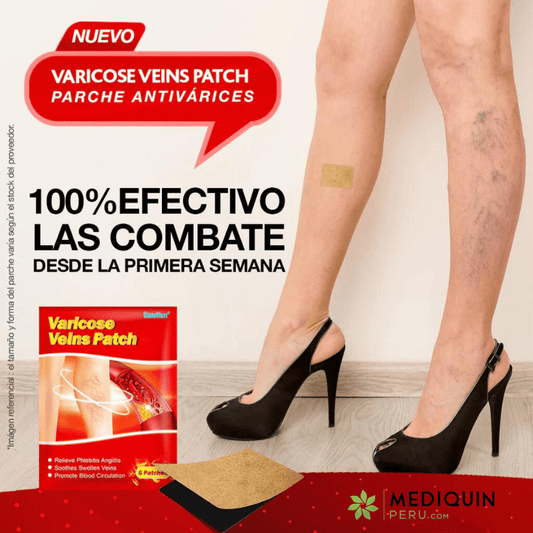 OFERTA 19.9!! Varicose Max® - 6 Parche Antivarices - Mediquinperu🇵🇪