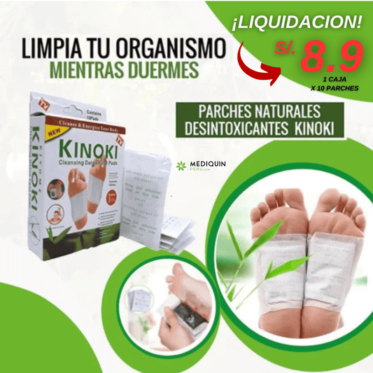 Parches Desintoxicantes KINOKI™ - DETOX - Mediquinperu🇵🇪